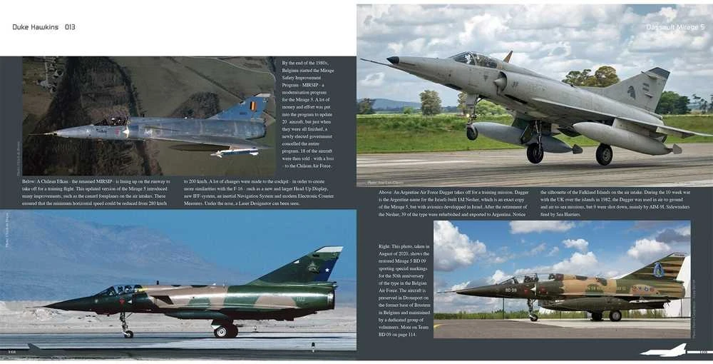 Duke Hawkins knyga: Dassault Mirage III/5/50 – legendinis naikintuvas
