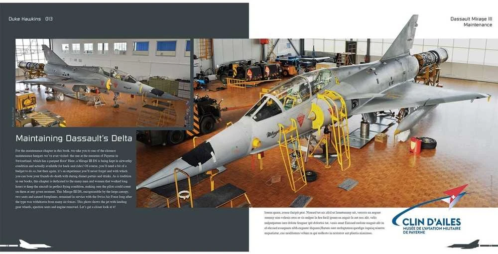 Duke Hawkins knyga: Dassault Mirage III/5/50 – legendinis naikintuvas