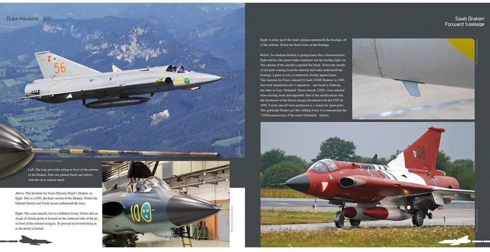 Duke Hawkins knyga: Saab 35 Draken naikintuvas Europos oro pajėgose