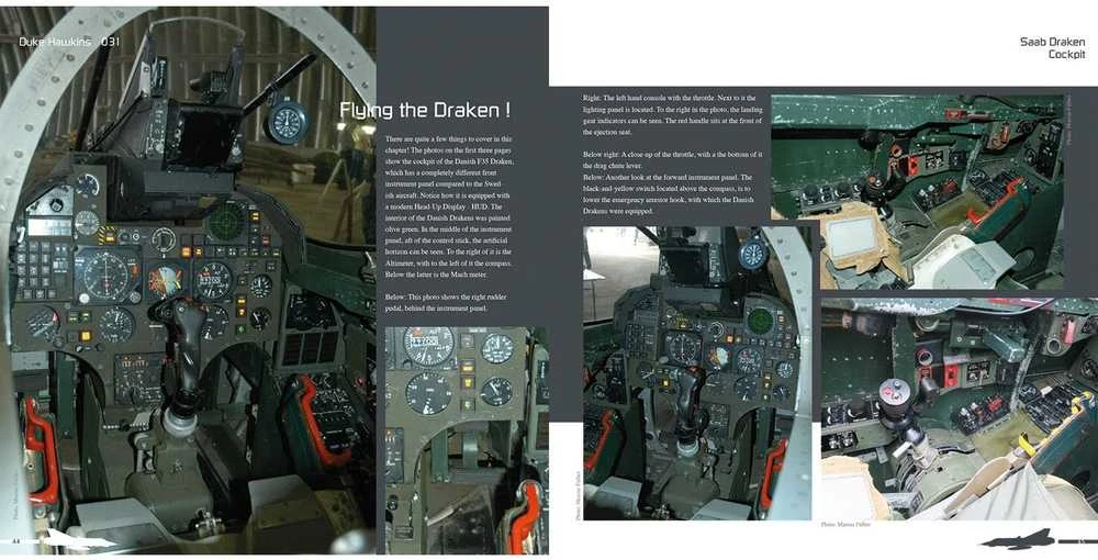 Duke Hawkins knyga: Saab 35 Draken naikintuvas Europos oro pajėgose