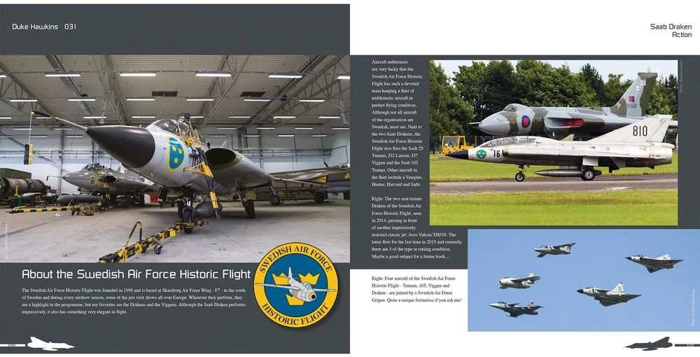 Duke Hawkins knyga: Saab 35 Draken naikintuvas Europos oro pajėgose