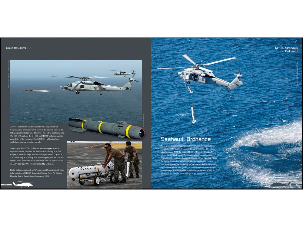 Duke Hawkins knyga: Sikorsky MH-60R/S Seahawk – 330 nuotraukų