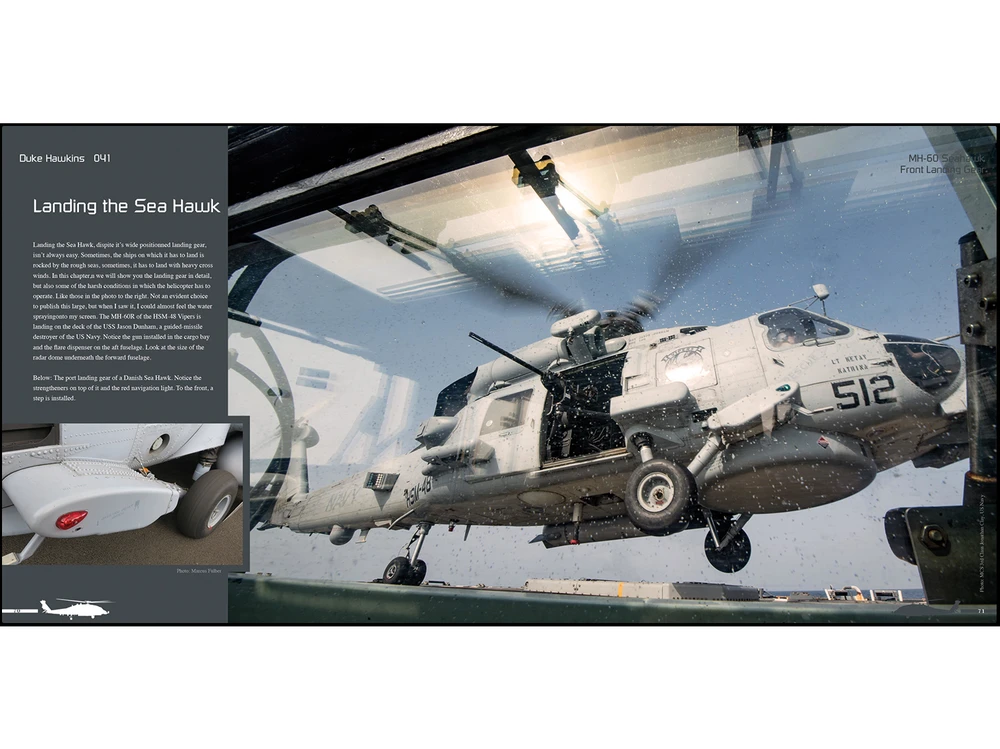 Duke Hawkins knyga: Sikorsky MH-60R/S Seahawk – 330 nuotraukų