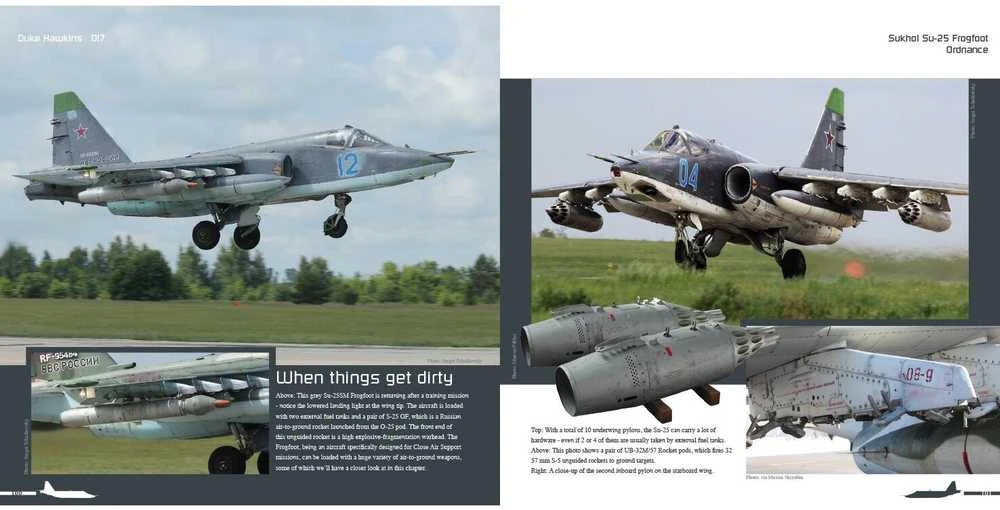 Duke Hawkins knyga „Sukhoi Su-25 Frogfoot“ – karinių lėktuvų albumas