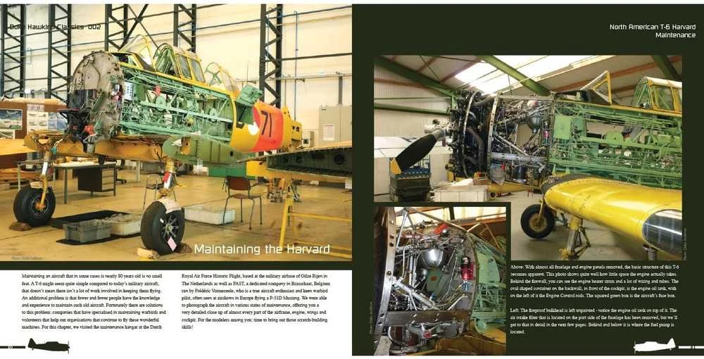 Duke Hawkins knyga: T-6 Harvard / Texan mokomasis lėktuvas