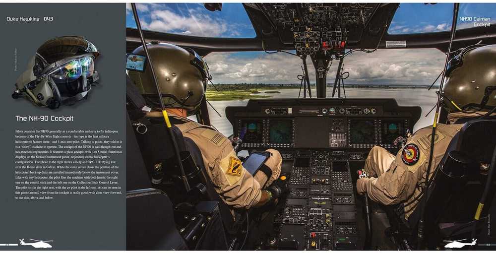 Duke Hawkins NH90 sraigtasparnio foto knyga, 148 p., 400 nuotr.
