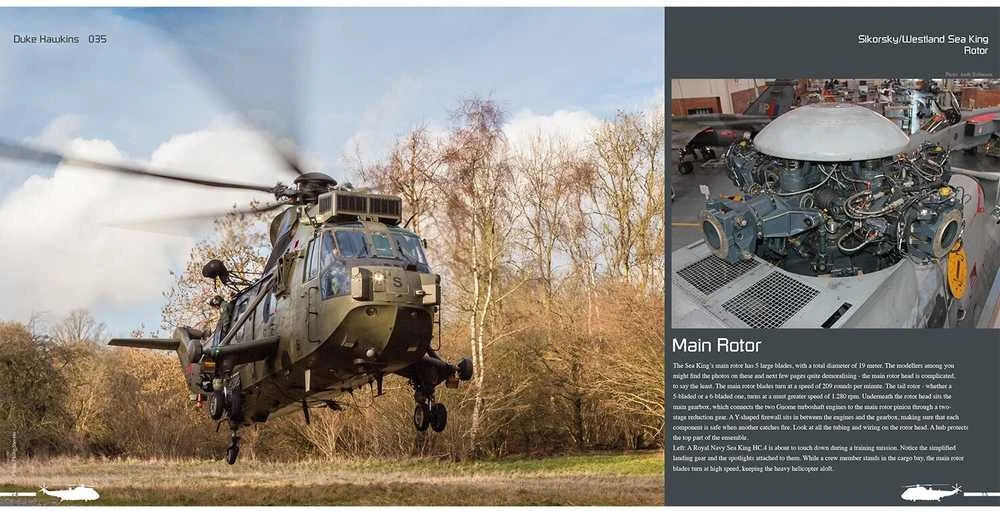 Duke Hawkins Sea King sraigtasparniai: iliustruota 180 psl. knyga