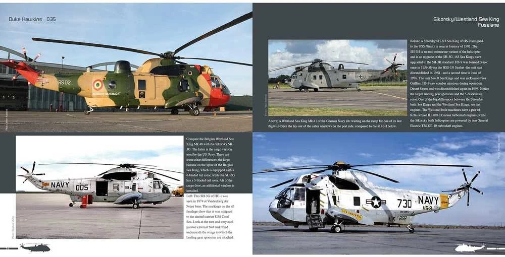 Duke Hawkins Sea King sraigtasparniai: iliustruota 180 psl. knyga