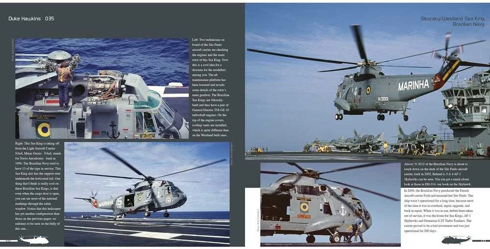 Duke Hawkins Sea King sraigtasparniai: iliustruota 180 psl. knyga