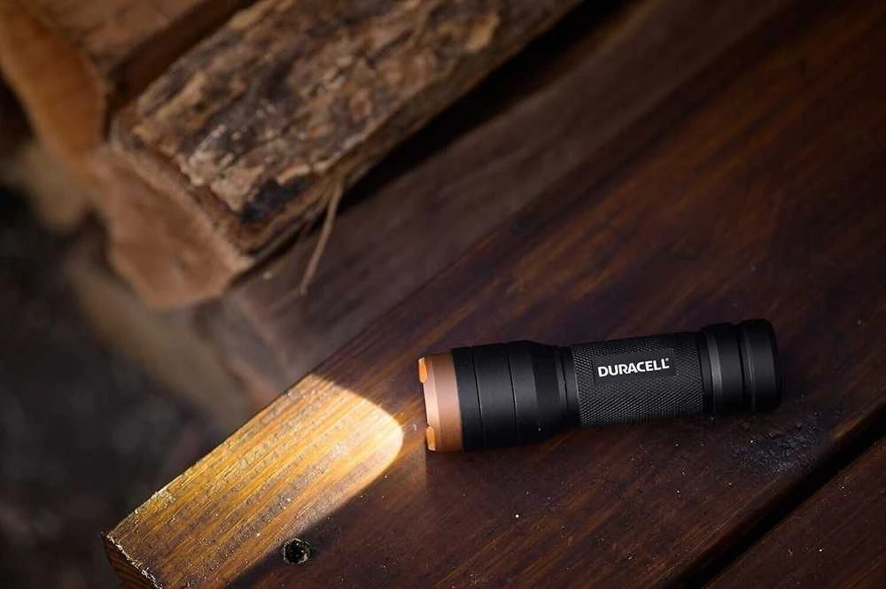 Duracell Aluminum LED Flashlight 250 Lumens prožektorius