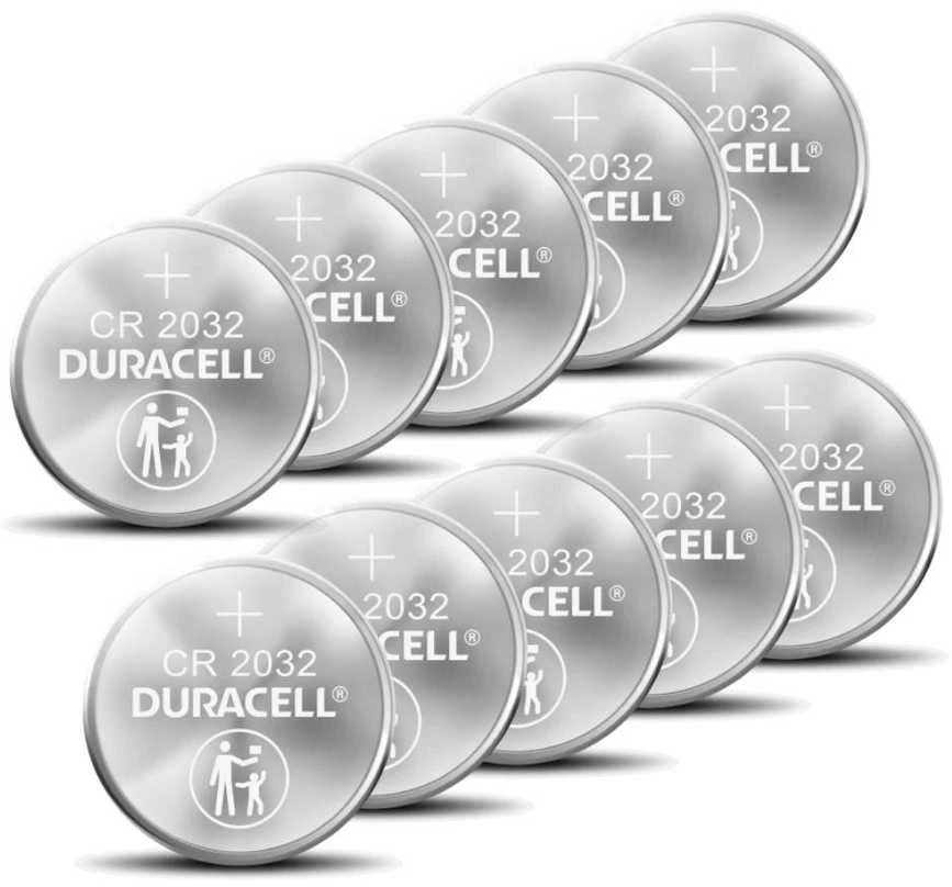 Duracell CR2032 3V ličio monetinės baterijos, rinkinys 20 vnt.