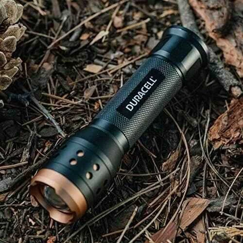 Duracell aliuminio fokusavimo LED žibintuvėlis 550 liumenų prožektorius