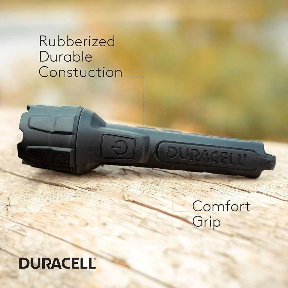 Baterijų Lemputė - Duracell LED Prožektorius su Guma