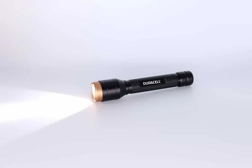 Duracell Aluminum Flashlight 150 Lumens prožektorius