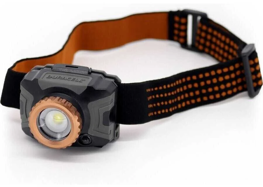 Duracell Focusing Led Headlamp 350 Lumens prožektorius ant galvos
