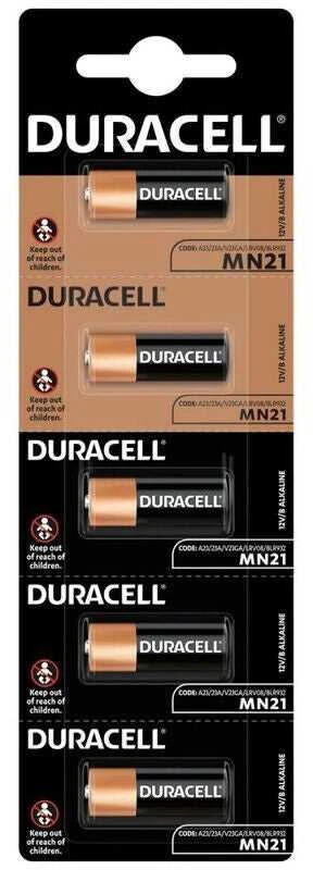 Baterija - Duracell MN21 23A 12V Alkaline 5-vnt.