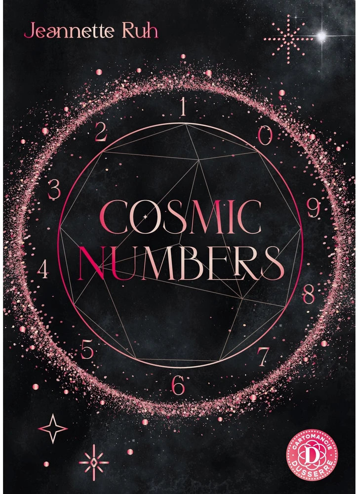 Dusserre Cartomancie Divinacijos Kortų Rinkinys - Dusserre Cosmic Numbers 42 Magical Number Cards