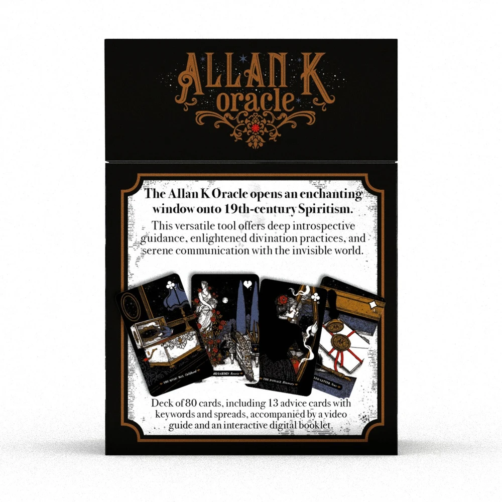Dusserre Cartomancie Dusserre Allan K Oracle orakulo kaladė anglų kalba, 80 kortų