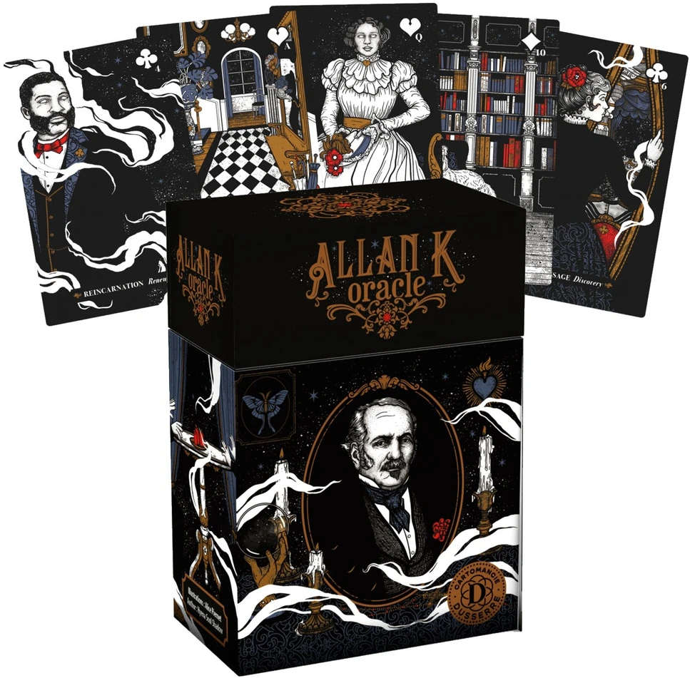 Dusserre Cartomancie Dusserre Allan K Oracle orakulo kaladė anglų kalba, 80 kortų