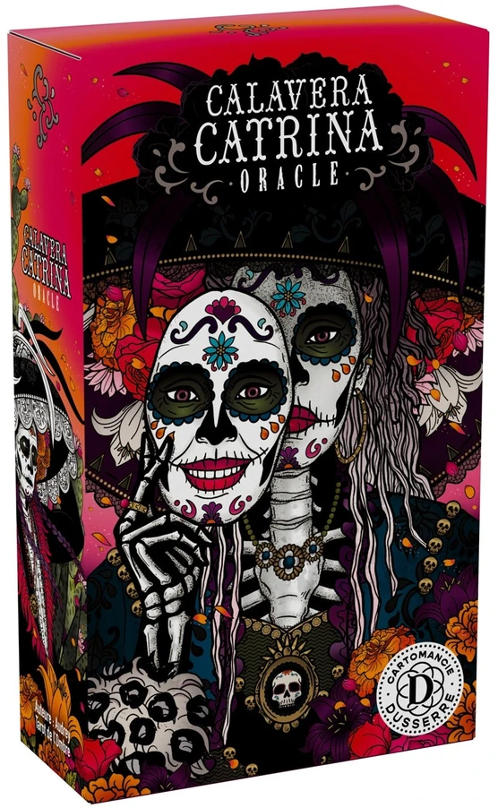 Dusserre Cartomancie Dusserre Calavera Catrina Oracle orakulo kaladė, 49 kortos
