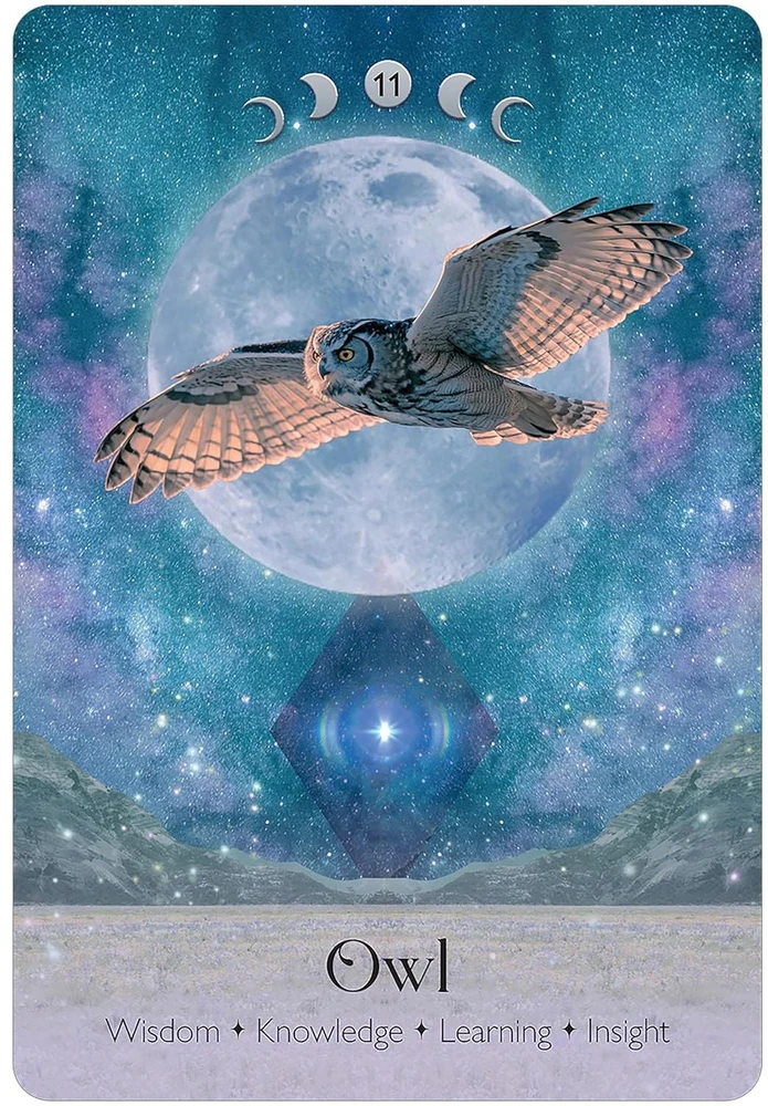 Dusserre Cartomancie Kolekcionuojamos Orakulo kortelės - Dusserre Lunar Magic 40 Cards Set
