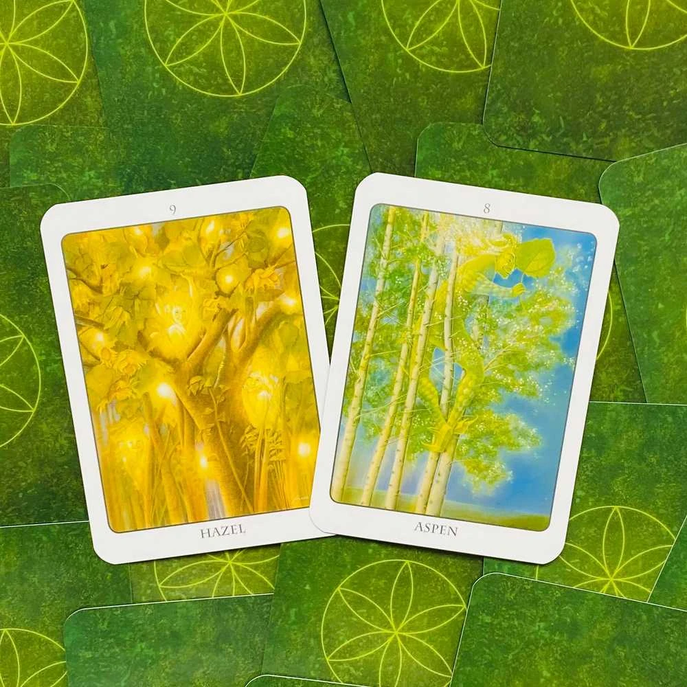 Earth Dancers Earth Dancer The Tree Angel Oracle Kortų Ir Knygos Rinkinys