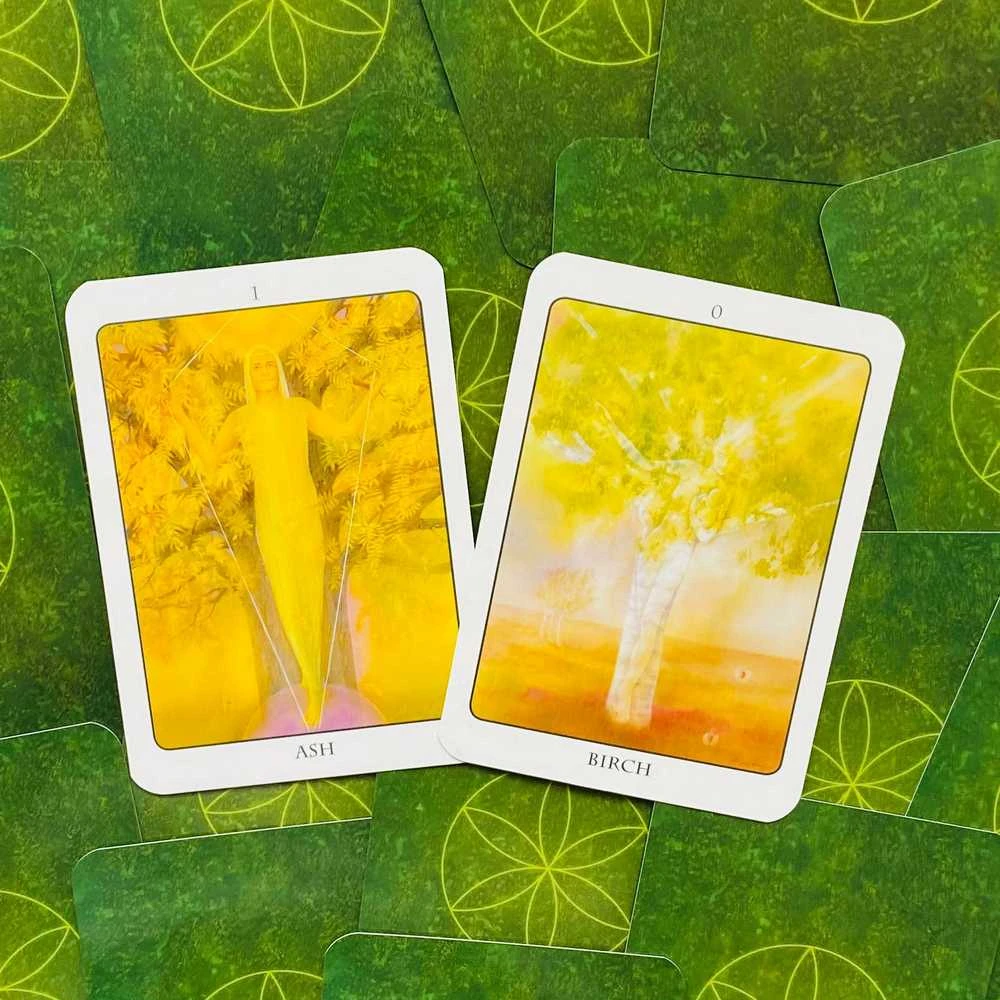 Earth Dancers Earth Dancer The Tree Angel Oracle Kortų Ir Knygos Rinkinys