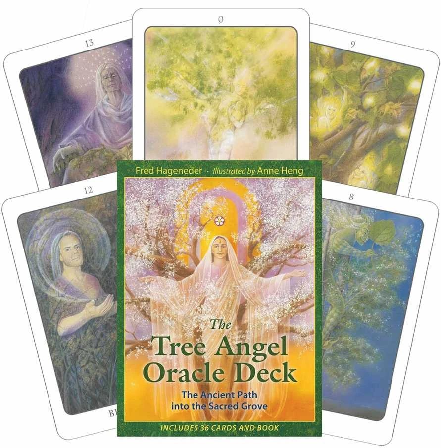 Earth Dancers Earth Dancer The Tree Angel Oracle Kortų Ir Knygos Rinkinys