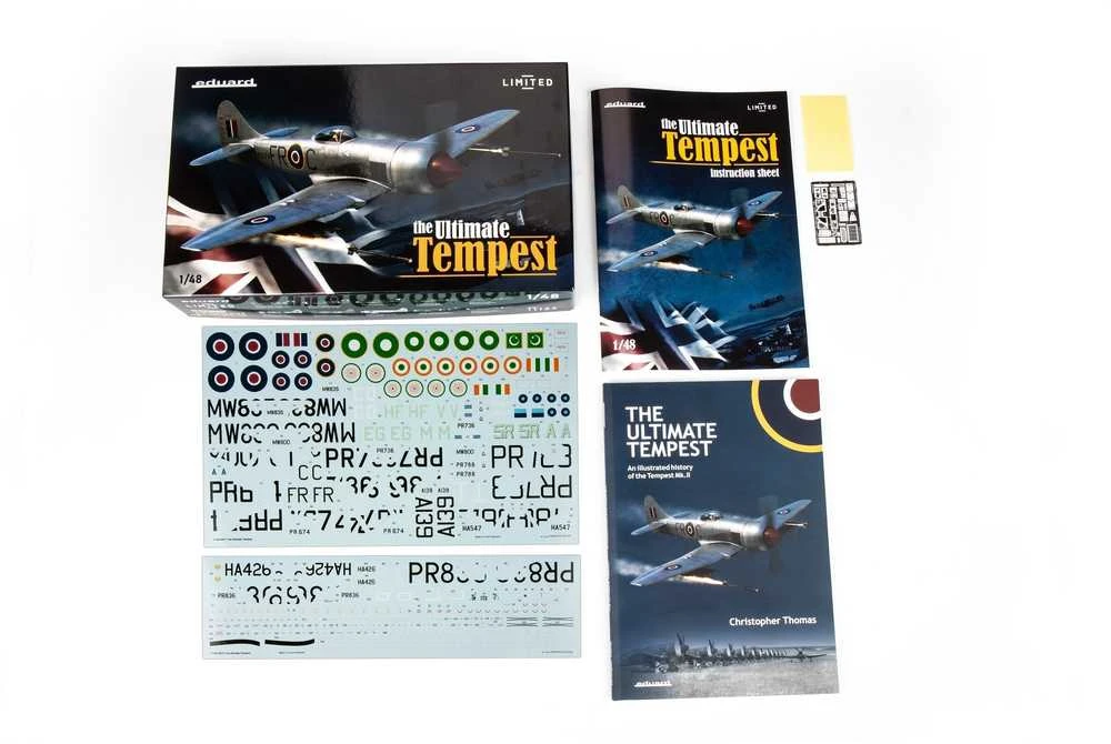 Eduard Hawker Tempest Limited Edition 1/48 – surenkamas modelis 11164
