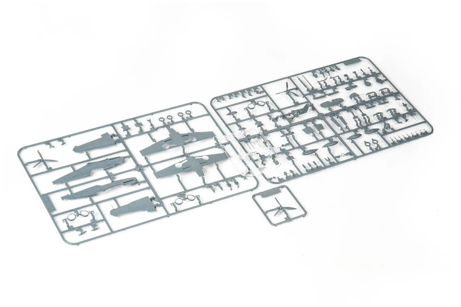 Eduard Messerschmitt Bf 109 F-4 Weekend edition lėktuvo modelis 1/72 7478