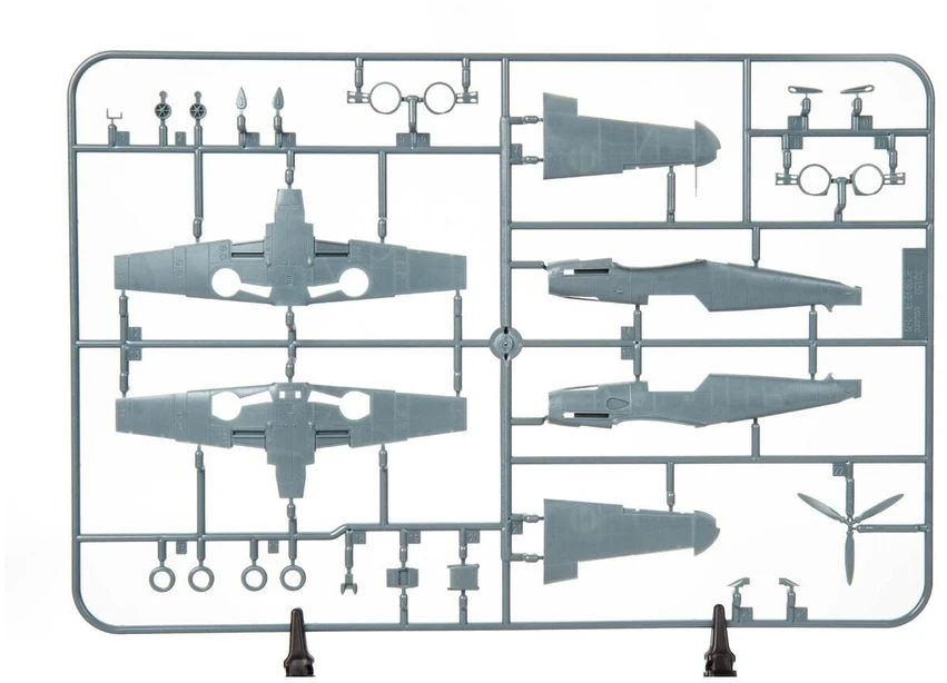 Eduard Messerschmitt Bf 109 F-4 Weekend edition lėktuvo modelis 1/72 7478