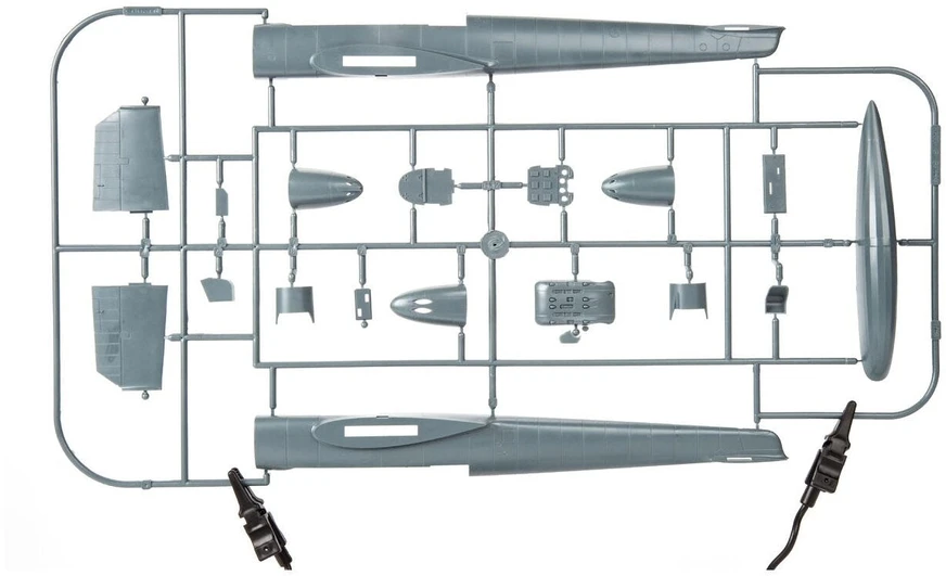 Eduard Messerschmitt Bf 110D plastikinis lėktuvo modelis 1/48 Weekend Edition