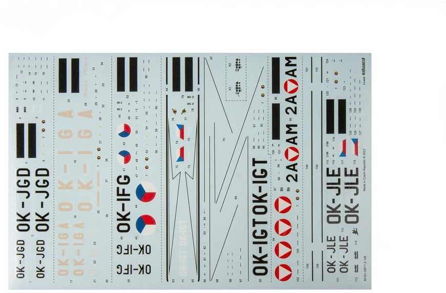 Eduard Z-126 Trenér ProfiPACK 1/48 plastikinis lėktuvo modelis 82181