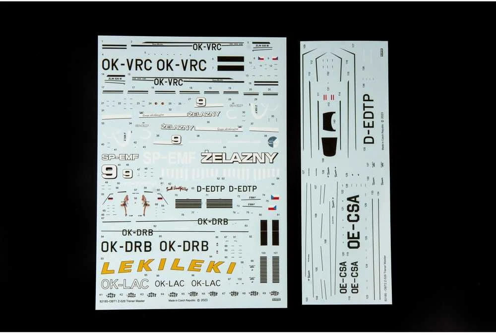 Eduard Z-526 Trener Master 1/48 surenkamas plastikinis lėktuvo modelis (82185)