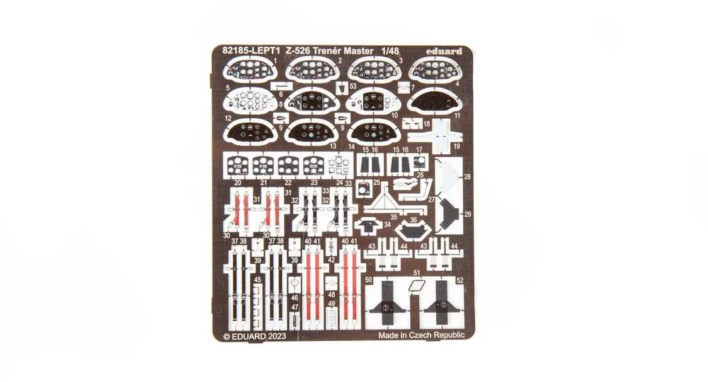 Eduard Z-526 Trener Master 1/48 surenkamas plastikinis lėktuvo modelis (82185)