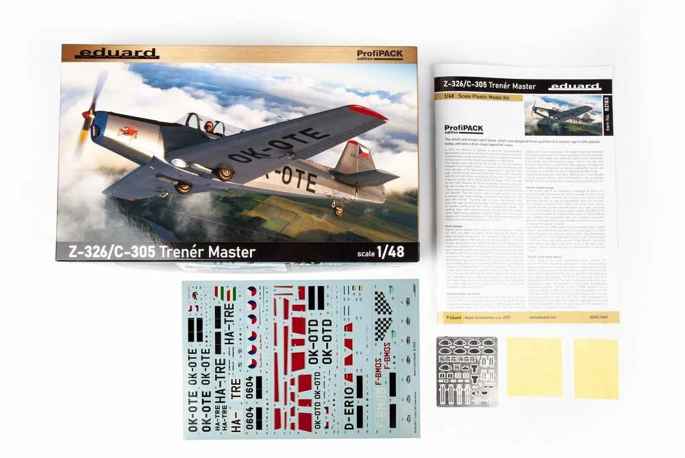 Eduard Zlín Z-326/C-305 Trenér Master Profipack 1/48 modelis (82183)