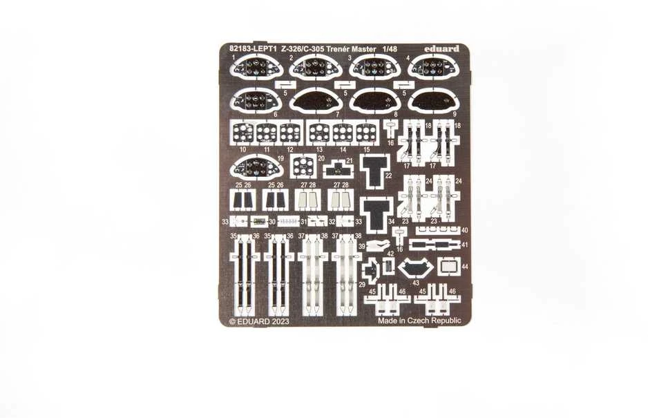 Eduard Zlín Z-326/C-305 Trenér Master Profipack 1/48 modelis (82183)