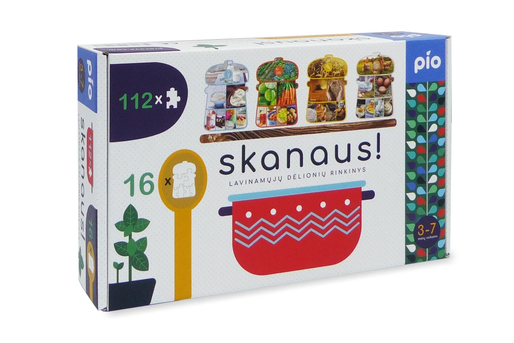 PIO Kita Lavinanti dėlionė Skanaus, 60273