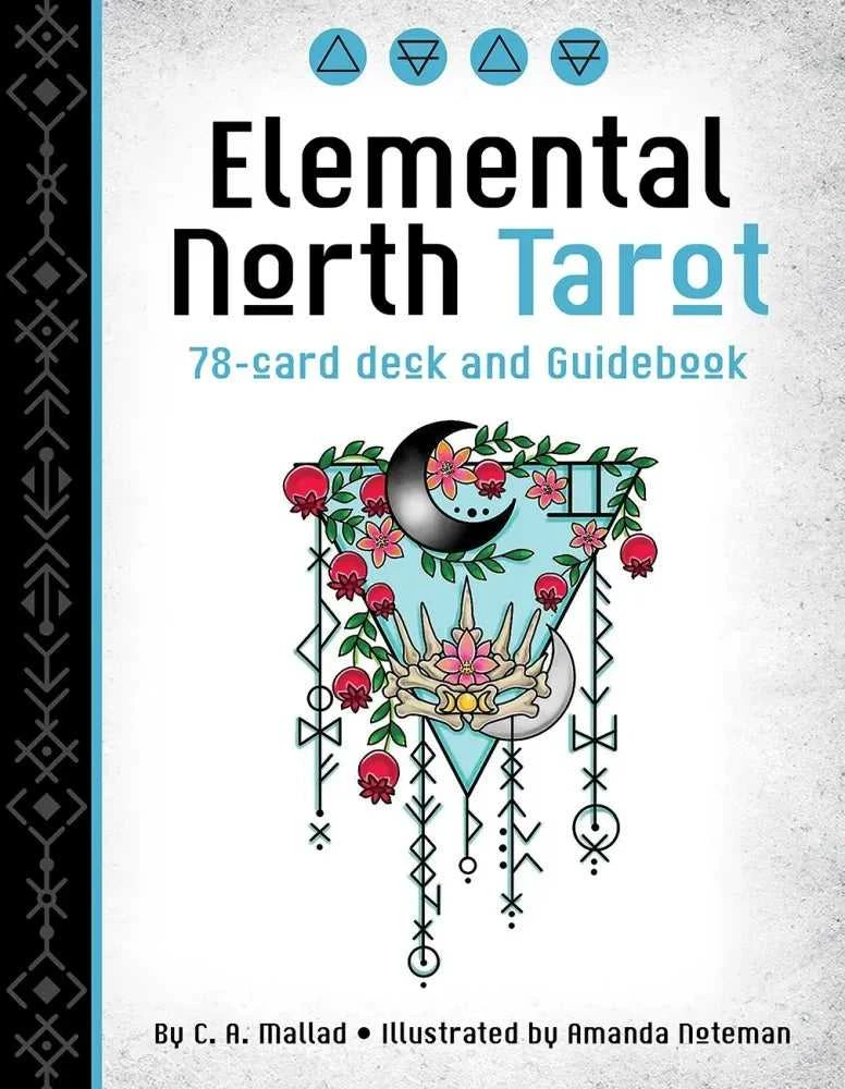Us Games Systems Taro kortų rinkinys - Elemental North Taro Kortos 78 Kortos su Gido Knyga