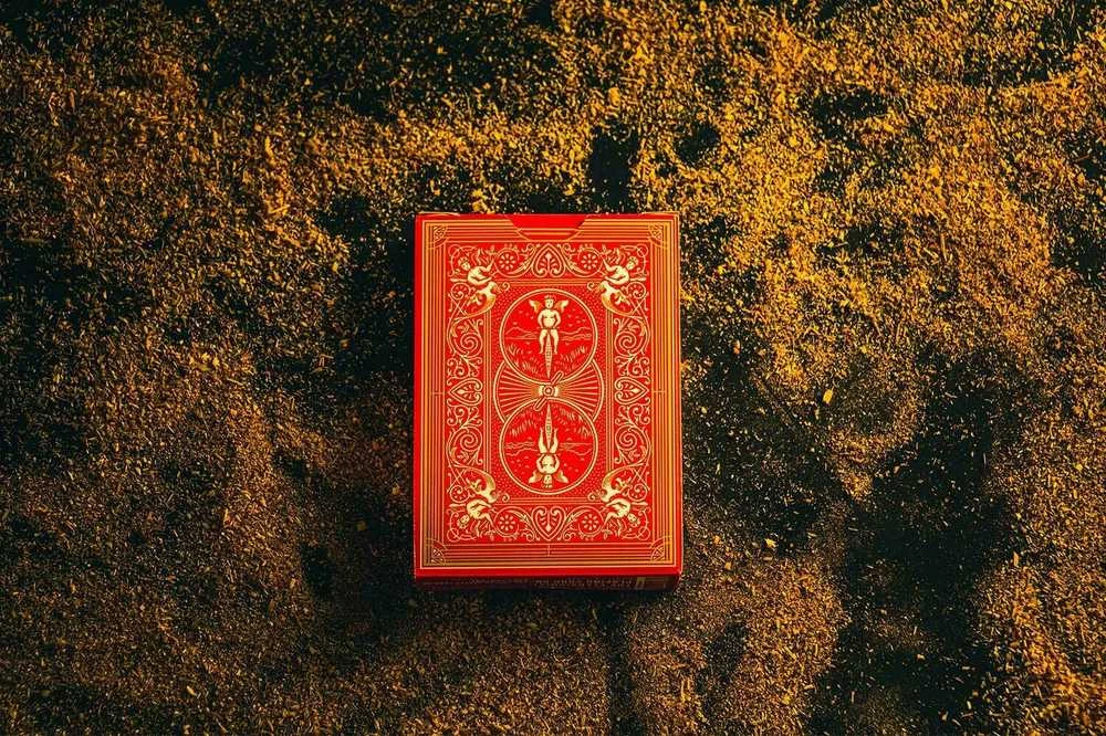 Ellusionist Legacy Masters Raudonos žaidimo kortos