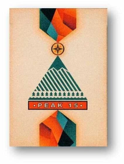 Ellusionist Peak 15 žaidimo kortos