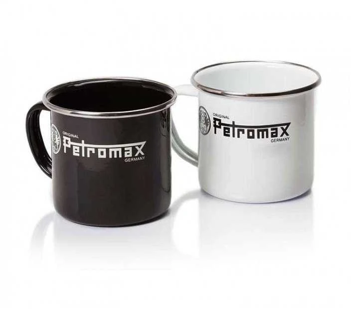 Emaliuoto plieno puodukas Petromax Baltas
