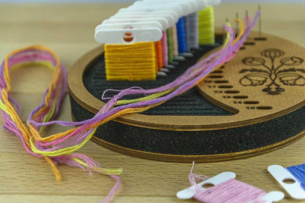 Embroidery Craft BOBKOVA ANNA FOP, reg. Nr. 2917408480 Organizatorius plastikinėms ritėms PB-021-IMG-2