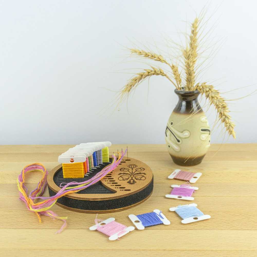 Embroidery Craft BOBKOVA ANNA FOP, reg. Nr. 2917408480 Organizatorius plastikinėms ritėms PB-021-IMG-2