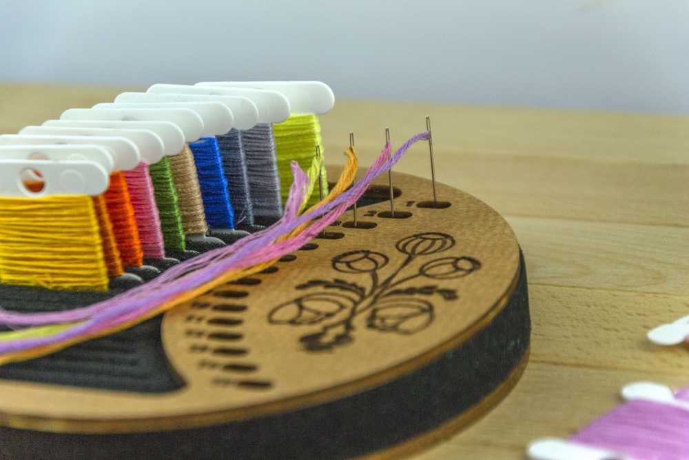 Embroidery Craft BOBKOVA ANNA FOP, reg. Nr. 2917408480 Organizatorius plastikinėms ritėms PB-021-IMG-2