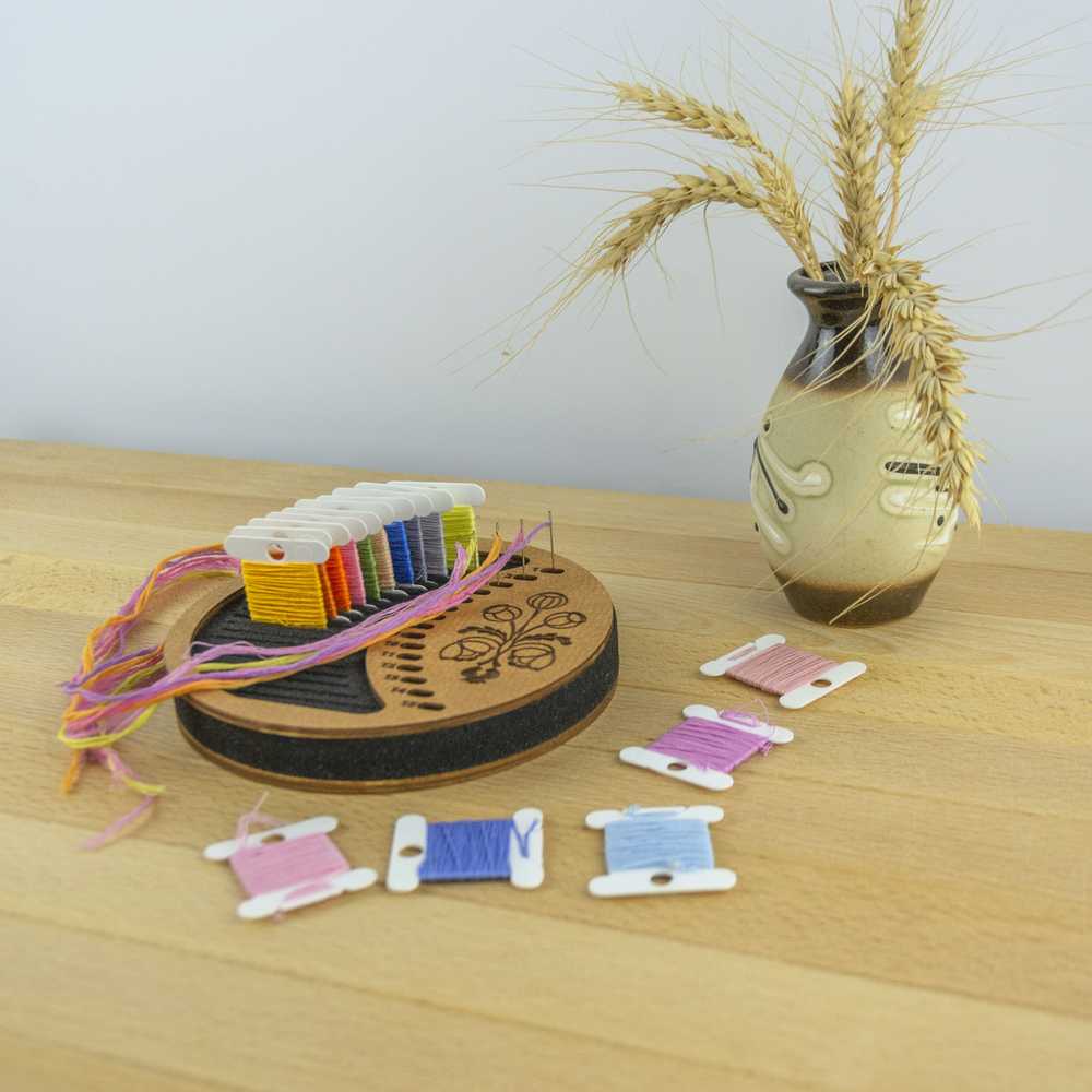 Embroidery Craft BOBKOVA ANNA FOP, reg. Nr. 2917408480 Organizatorius plastikinėms ritėms PB-021-IMG-2