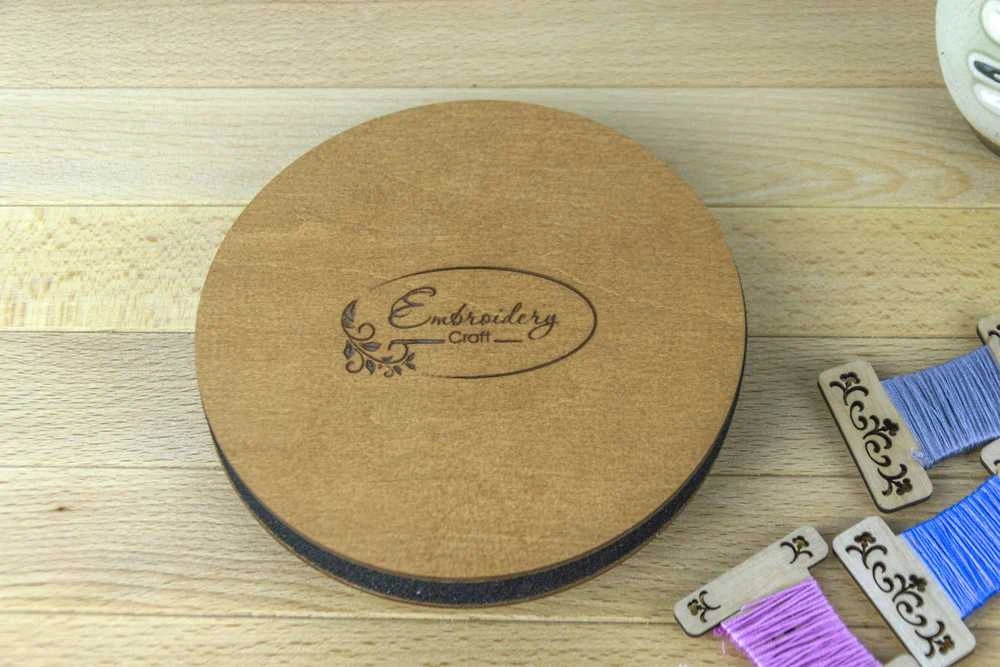 Embroidery Craft Talpus siūlų ritinėlių ir adatų organizatorius siuvėjoms