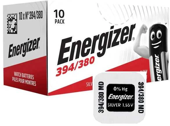 Baterija - Energizer 394/380 Sidabro Oksidas 1.55V 3.0mm x 11.6mm