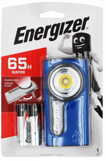 Nešiojamas LED Žibintuvėlis - Energizer Kompaktiška Metalinė Šviesa, LED, 65 Valandų Veikimo Laikas, Mėlyna