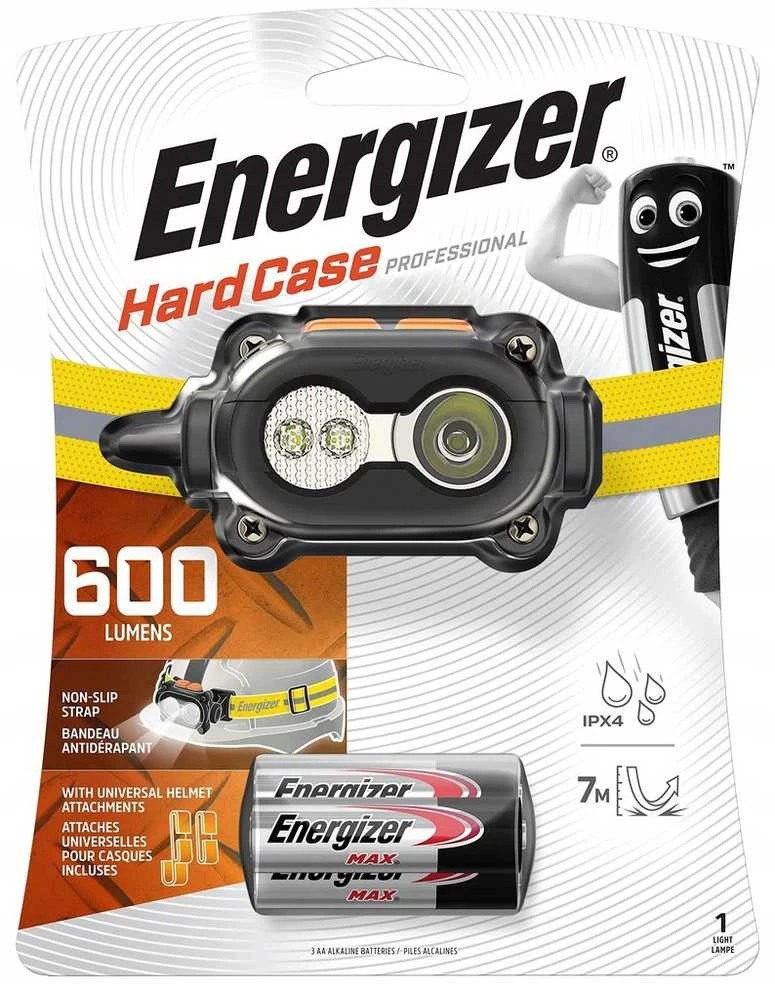 PRIEKINIS ŽIBINTAS LT-HEADLIGHT-HARDCASE/325 ENERGIZER